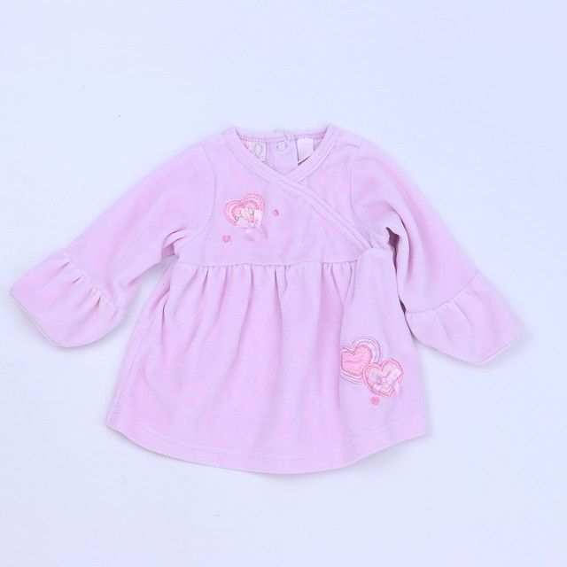 Baby Q Pink Long Sleeve Shirt 3-6 Months 