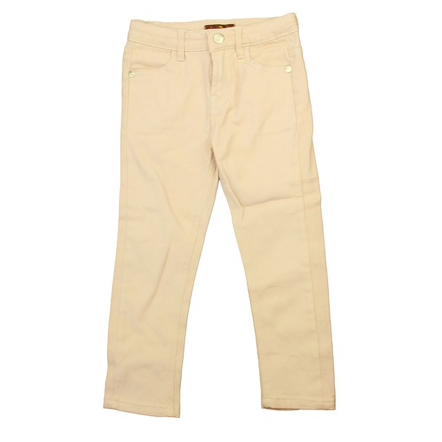7 For all Mankind Pale Pink Jeggings 4T 