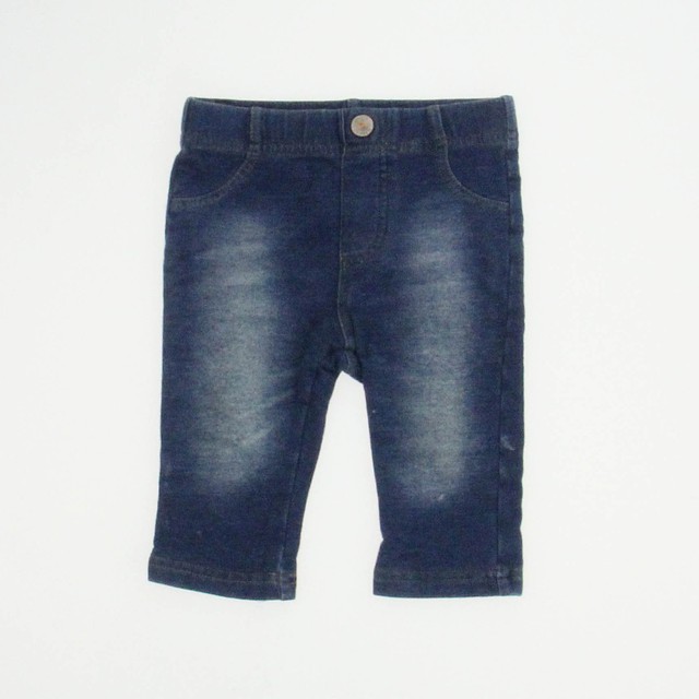 7 for all Mankind Blue Jeggings 0-3 Months 