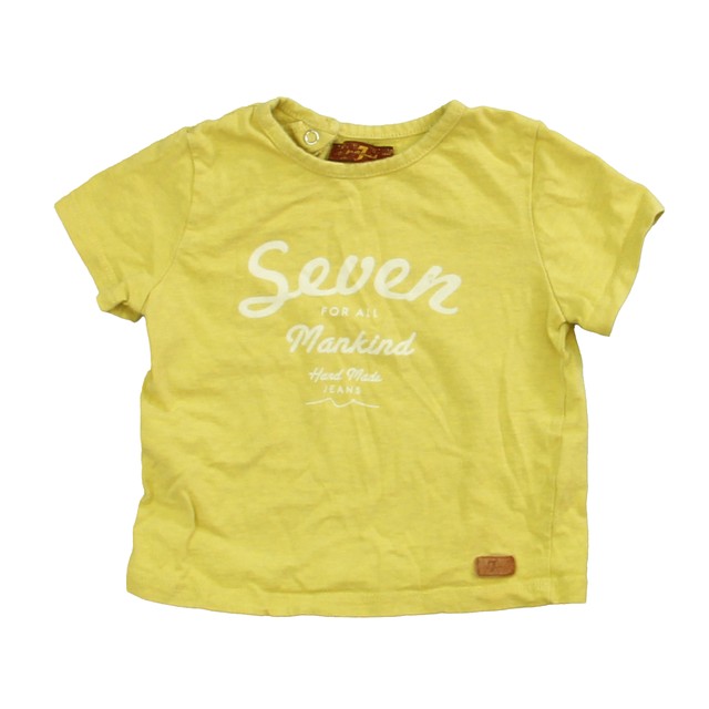 7 for all Mankind Mustard T-Shirt 12 Months 