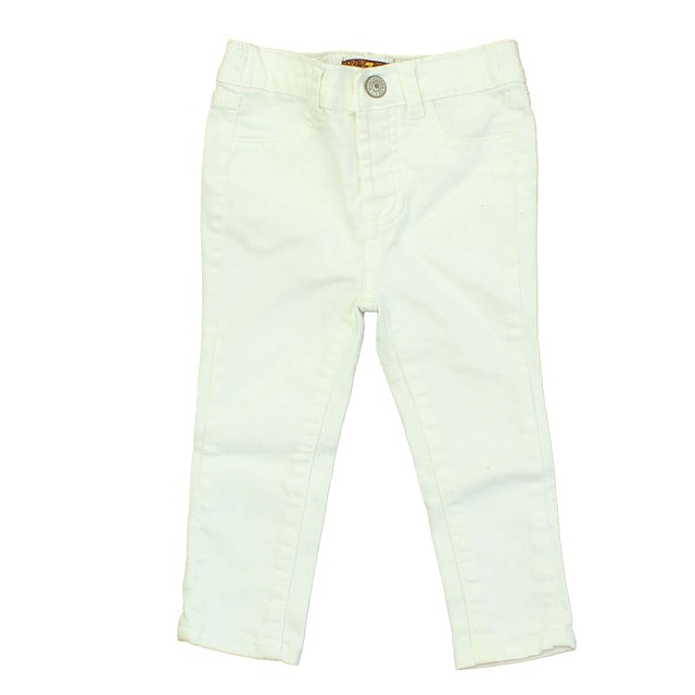 7 for all Mankind White Jeans 18 Months 