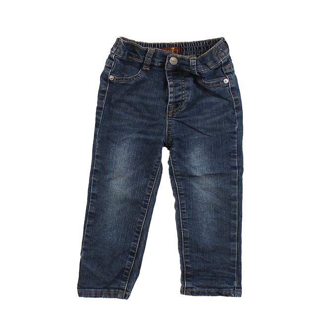 7 for all Mankind Blue Jeans 24 Months 