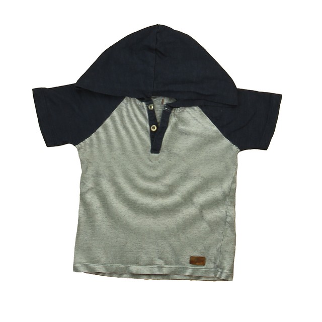 7 for all Mankind Navy | White Henley 2T 