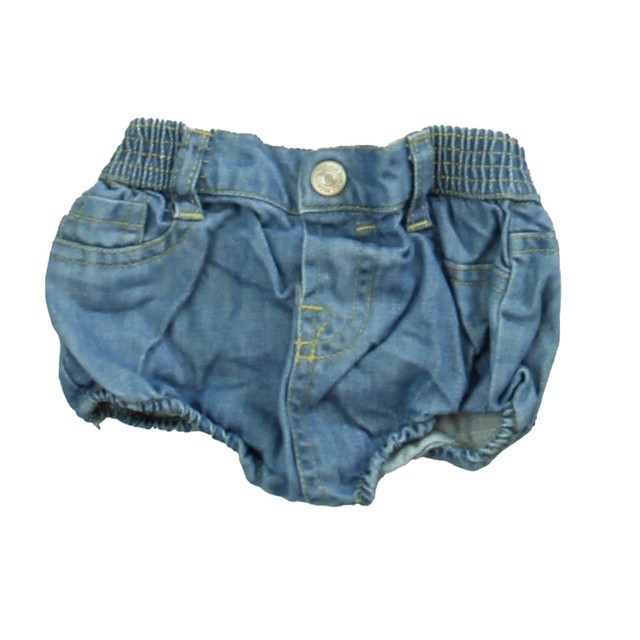 7 for all Mankind Blue Shorts 3-6 Months 