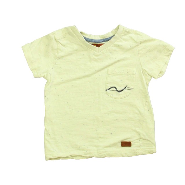 7 for all Mankind Yellow | Blue T-Shirt 4T 