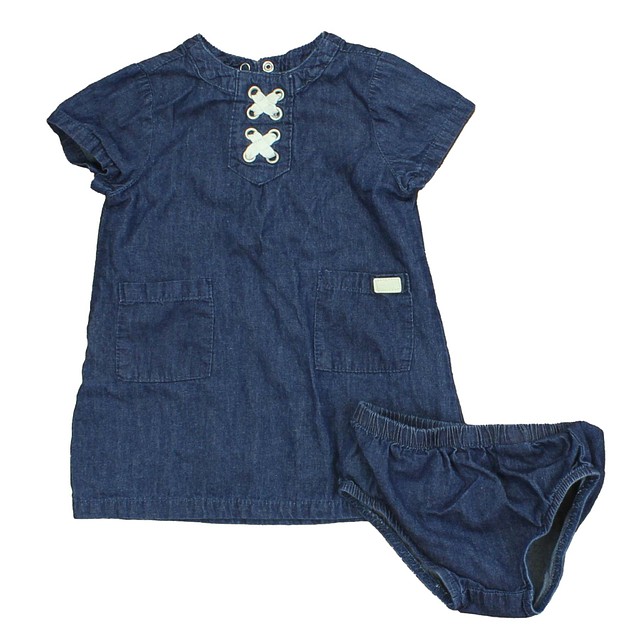 7 for all Mankind 2-pieces Blue Dress 6-9 Months 