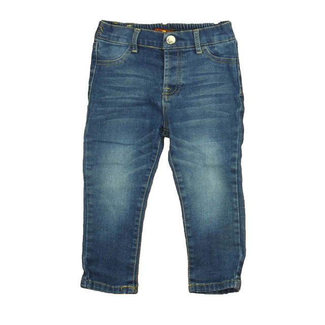 7 for all Mankind Blue Jeans 24 Months 