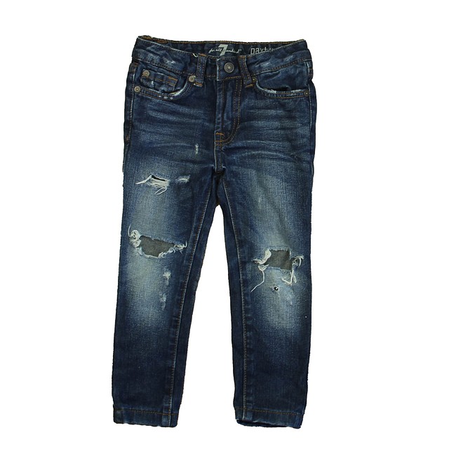 7 for all Mankind Blue Jeans 4T 