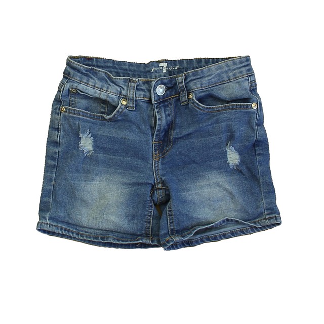 7 for all Mankind Blue Jean Shorts 8 Years 