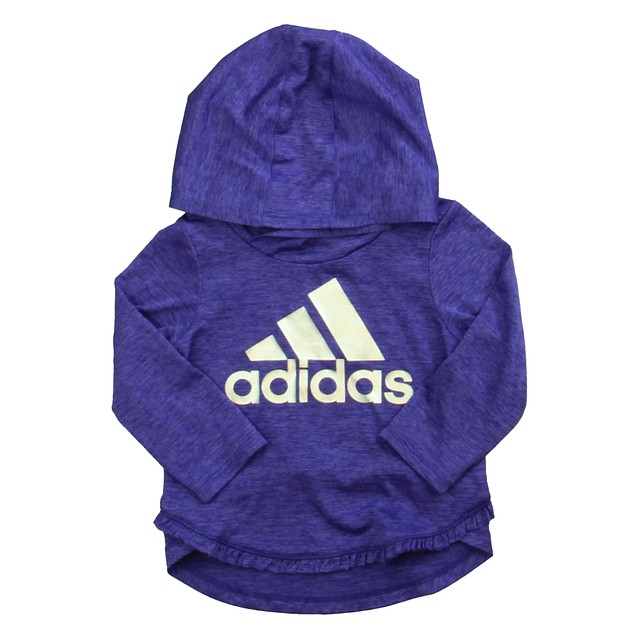 Adidas Purple | Silver Athletic Top 12 Months 
