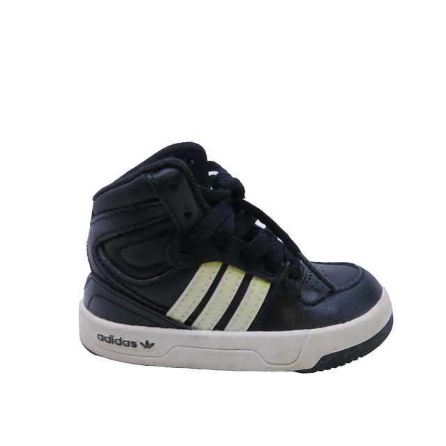 Adidas Black | White Sneakers 5 Toddler 