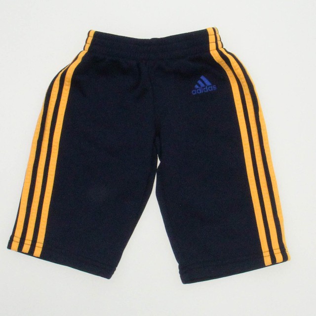 Adidas Blue | Yellow Athletic Pants 9 Months 
