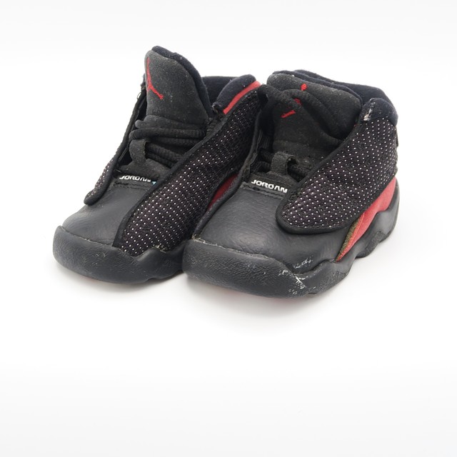 Air Jordan Black | Red Sneakers 4 Infant 