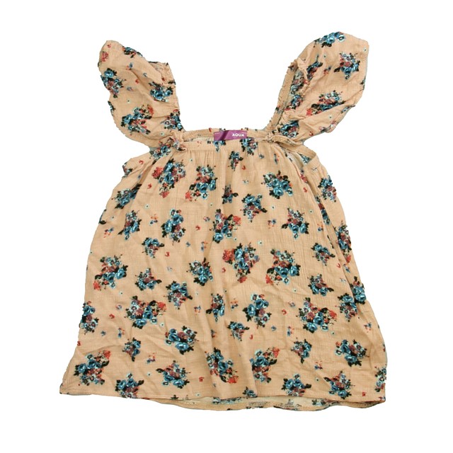 Aqua Pink | Blue Floral Blouse 12 Years 