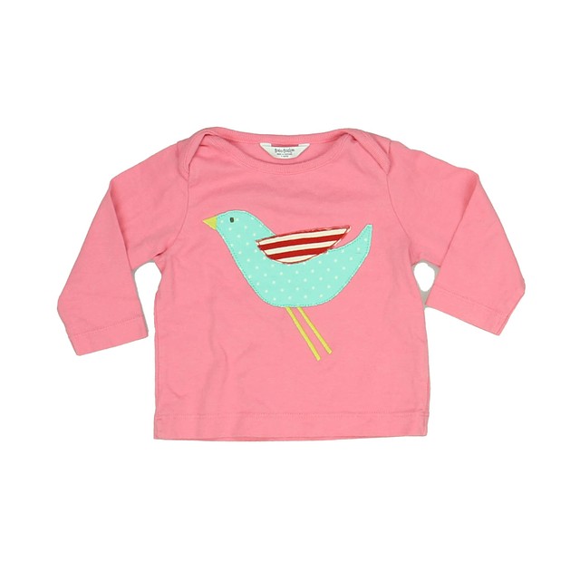 Baby Boden Pink Long Sleeve T-Shirt 0-3 Months 