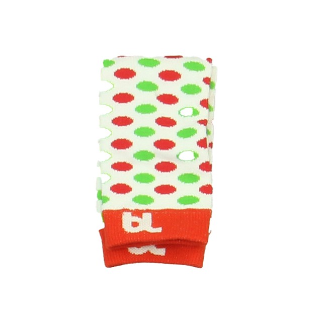 Baby Leggings Red | Green Polka Dot Accessory *12-24 Months 