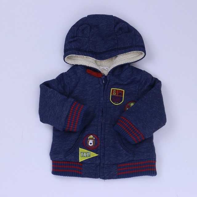 Baby M&Co Blue Jacket 3-6 Months 