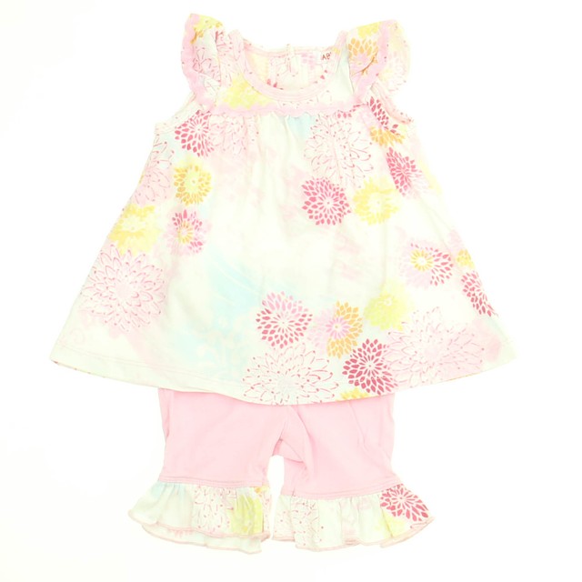 Baby Nay 2-pieces Pink | Floral Apparel Sets 3 Months 