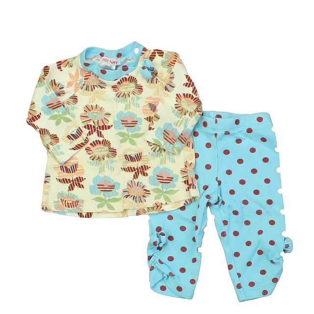 Baby Nay 2-pieces Tan | Blue | Red | Multi Apparel Sets 6 Months 