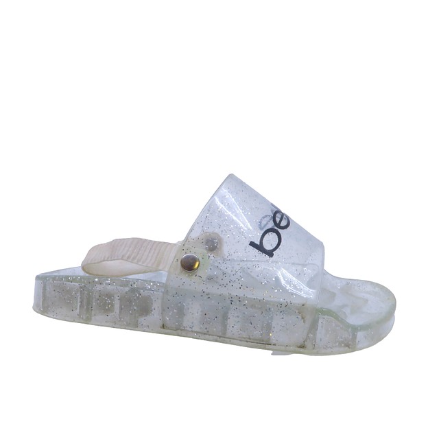 Bebe Clear Sparkle Sandals 5 Toddler 
