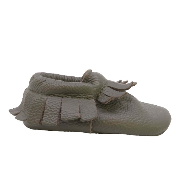 Birdrockbaby Gray Shoes 4 Infant 