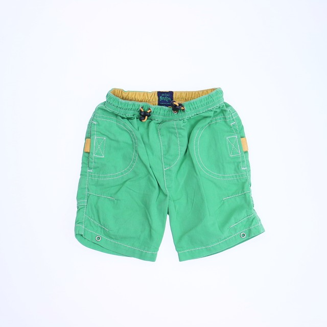 Boden Green Shorts 3-6 Months 