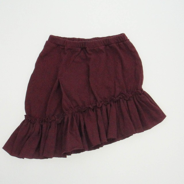Buttercup Maroon Skirt 4T* 
