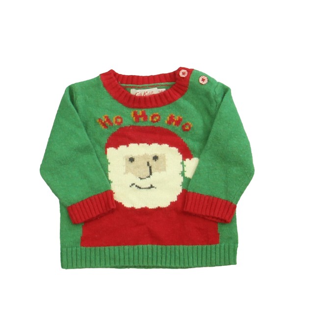 Cath Kids Green | Red | Santa Sweater 0-6 Months 