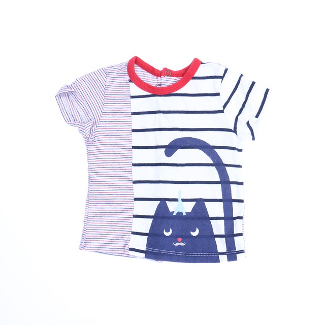 Catimini White | Red | Blue T-Shirt 6 Months 
