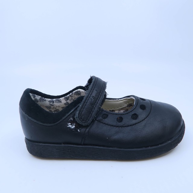 Clark's First Shoes Black Shoes 4.5 Infant 