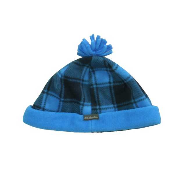 Columbia Blue | Black Winter Hat 2-3T 