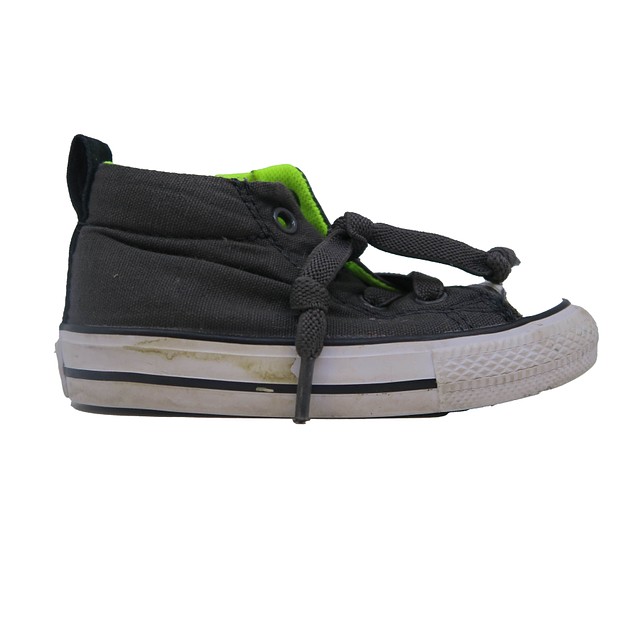 Converse Grey | Green Sneakers 5 Toddler 