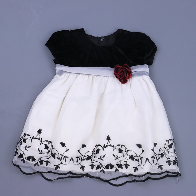 Crayon Kids Black | White Special Occasion Dress 24 Months 