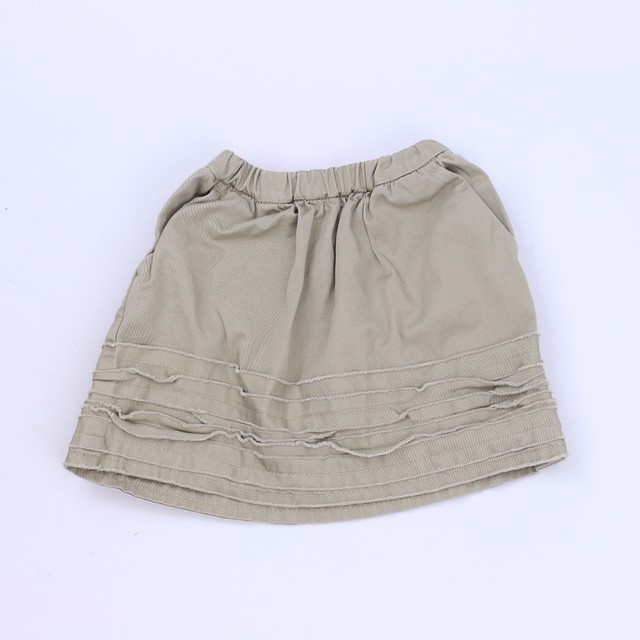 Crewcuts Khaki Skirt 3T 
