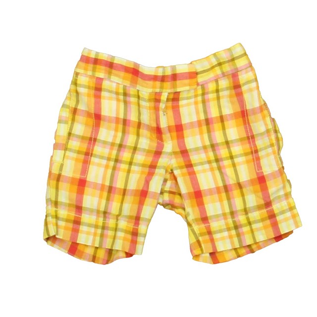 Crewcuts Pink | Yellow Plaid Shorts 3T 