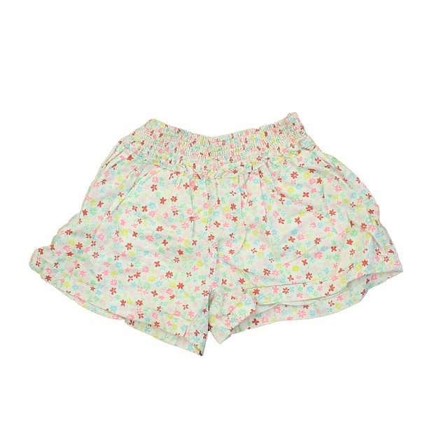 Crewcuts White | Floral Shorts 6 Years 
