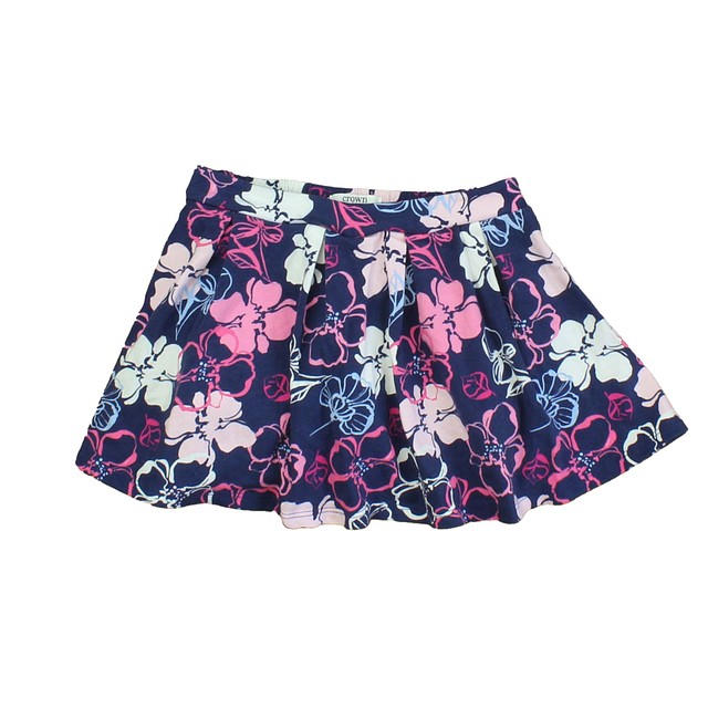Crown & Ivy Blue | Pink | White Skirt 2T 