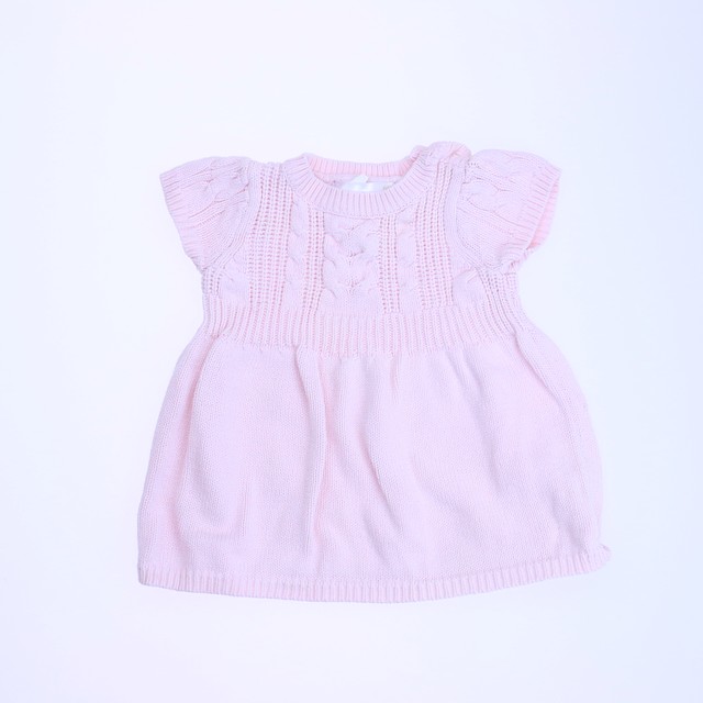 Cuddle Bear Pink Sweater Dress 0-3 Months 