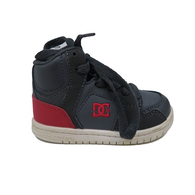 DC Gray | Red Sneakers 5 Toddler 