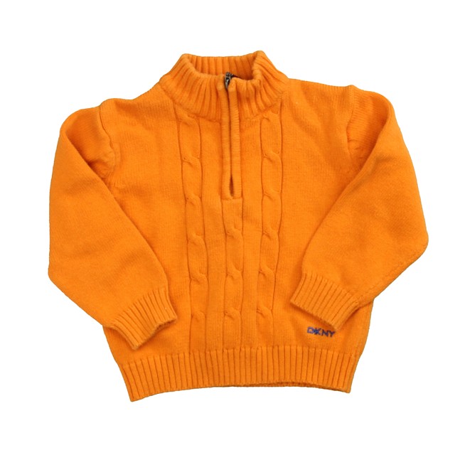 DKNY Orange Sweater 24 Months 