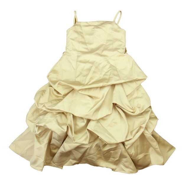Davids Bridal Gold Special Occasion Dress 2T 