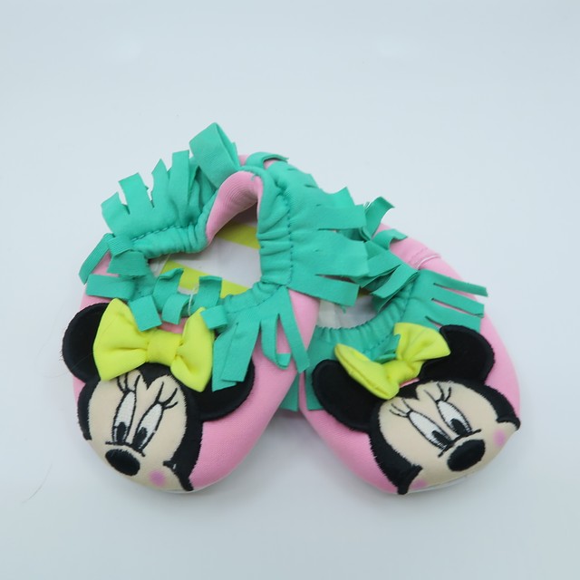 Disney Pink | Green Shoes *0-6 Months 