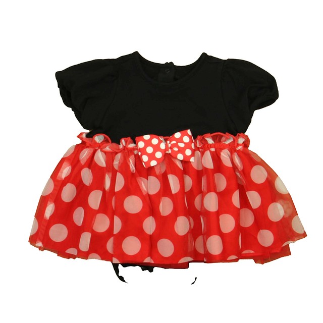 Disney Black | Red Minnie Dress 18-24 Months 