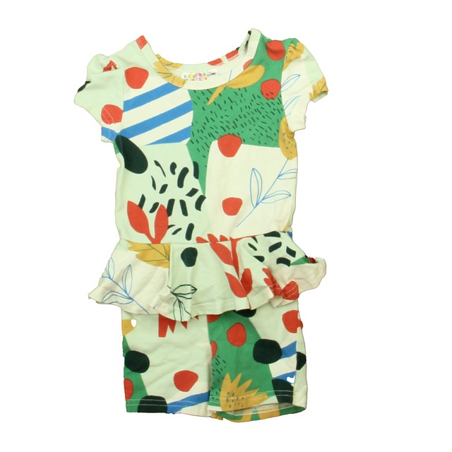 Dot Dot Smile Ivory | Green | Red | Brown Romper 12-24 Months 