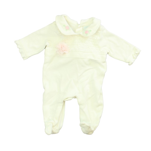 Edgehill Collection White Long Sleeve Outfit Newborn 