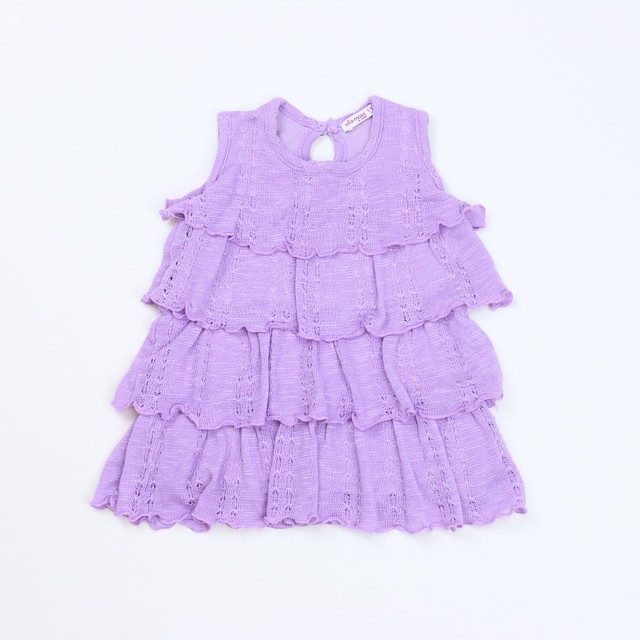 Ella Moss Purple Dress 6-12 Months 