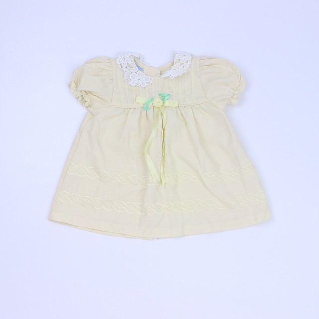 Fine and Dandy Yellow Dress 6-9 Months 