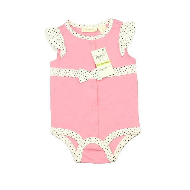 First Impressions Pink Romper 0-3 Months 