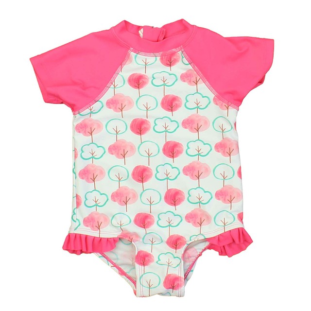 Floatimini Pink | White | Green 1-piece Swimsuit 18 Months 