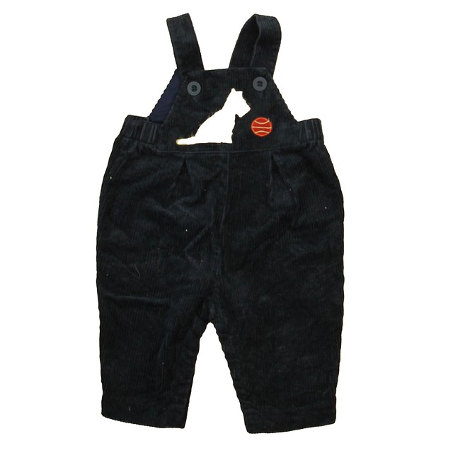 Forence Eiseman Navy | Brown Dog Overalls 12 Months 
